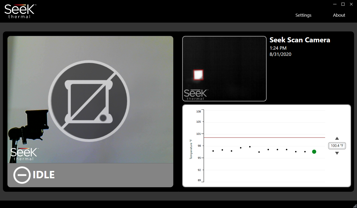 Приложение seek. Seek Thermal Pro подключение к компьютеру.